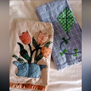 Handmade kitchen towels NWOT
